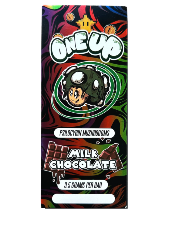 One Up Mushroom Chocolate bar - Milk Chocolate